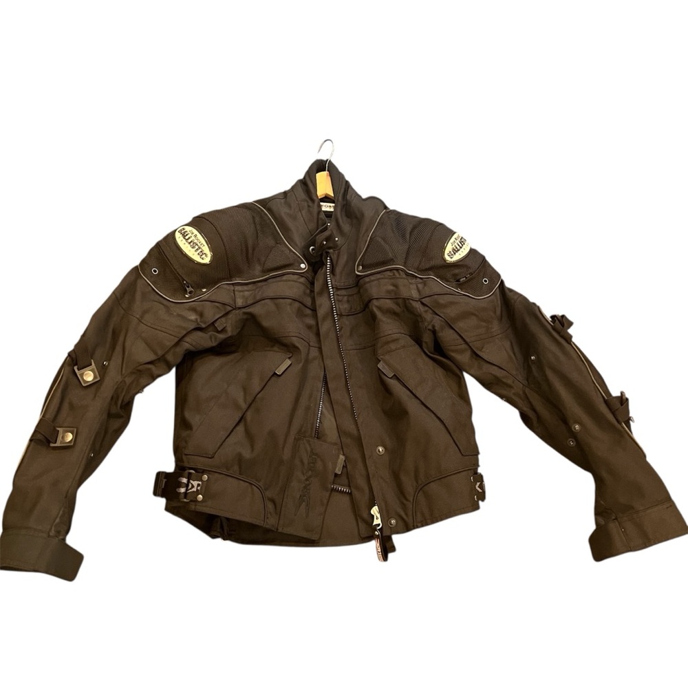 Joe Rocket Black Ballistic Enforced Motocycle Jacket